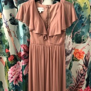 Azazie dusty rose bridesmaid dress 6 Jael